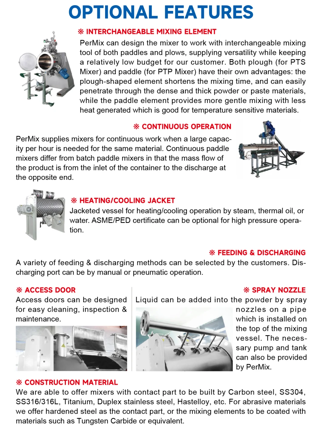 Permix Custom OEM/ODM Industrial Mixer Laboratory Size Mixing Machine Paddle Blender with Optional Function