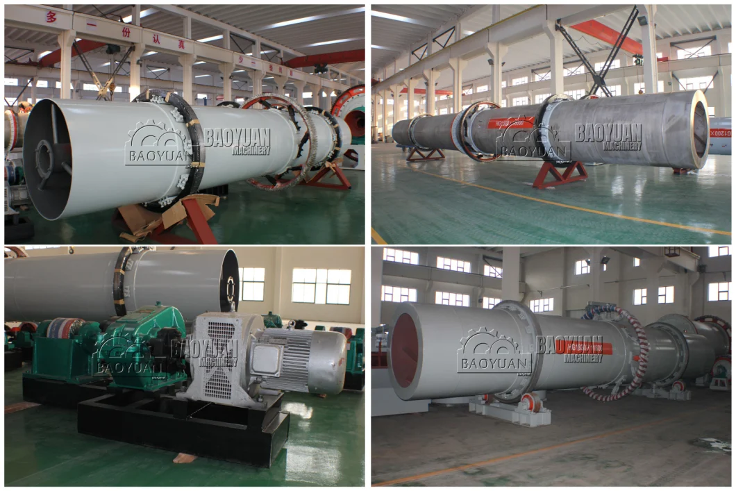 Factory Good Price Industrial Biomass Rotary Drum Dryer Wood Dryer