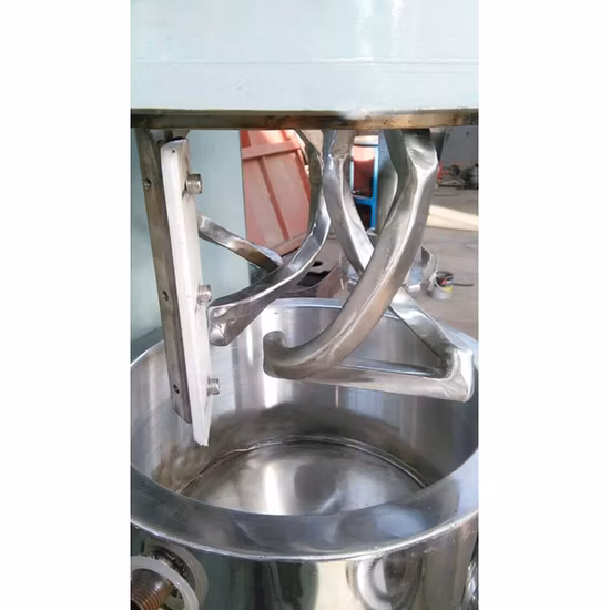 Mastic de Silicone de Gel de silice de graisse adhésive à haute viscosité automatique faisant le mélangeur planétaire de Machine de mélangeur planétaire